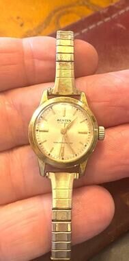 VTG Women's 25mm Austin Watch, Incabloc, Kreisler GF Band Gold Tone,17 Jewels